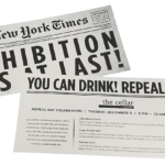 The Cellar Prohibition Invite